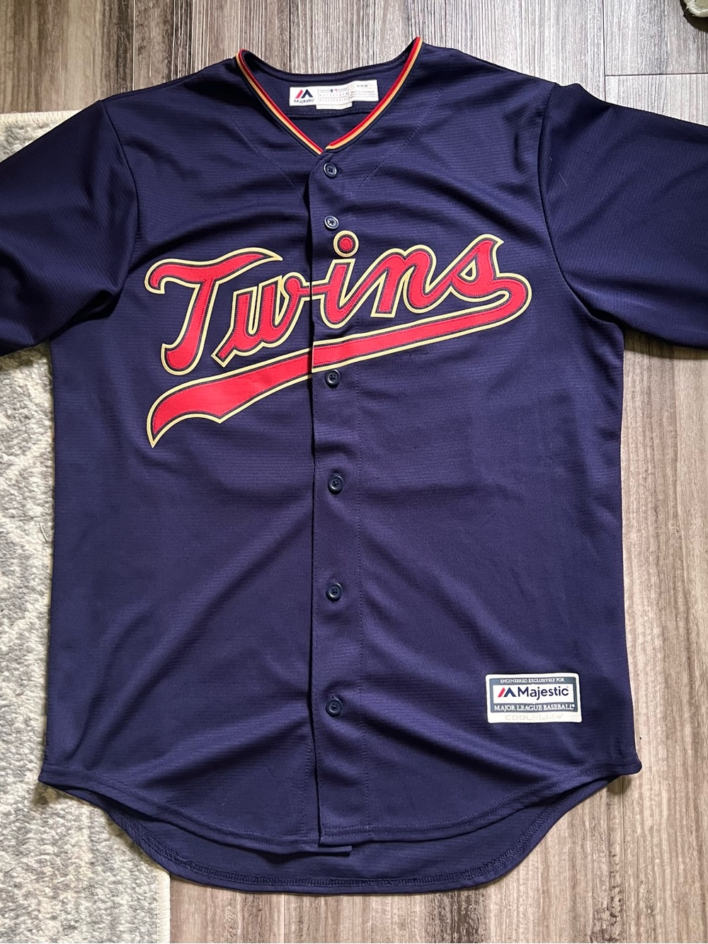 Majestic Minnesota Twins Navy Jersey Nelson Cruz Medium